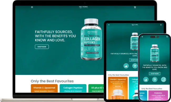 Header image for Only The Best Nutrition